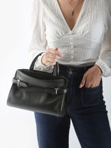 Handtas Emie Leder Le tanneur Zwart emie TEMI16M1-vue-porte